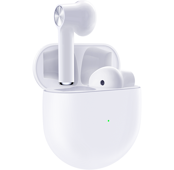 OnePlus Buds in White with Case